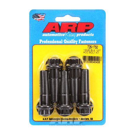 Pevnostné skrutky ARP ARP sada skrutiek 1/2-20 x 1.750 čierny oxid 12pt | race-shop.sk