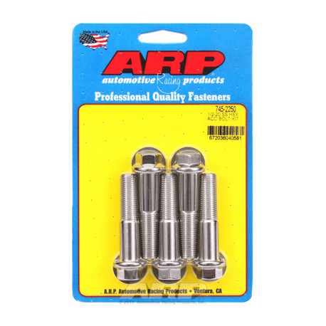 Pevnostné skrutky ARP sada skrutiek 1/2-20 x 2.250 SS Hex | race-shop.sk