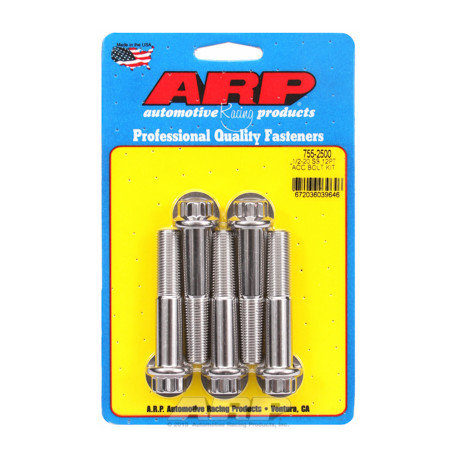 Pevnostné skrutky ARP sada skrutiek 1/2-20 x 2.500 SS 12pt | race-shop.sk