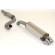 Výfukové systémy Friedrich Motorsport 3"(76mm) Výfuk (nerez) AUDI A3 VW Beetle VW Golf, Bora (981012-X3-VA1) | race-shop.sk