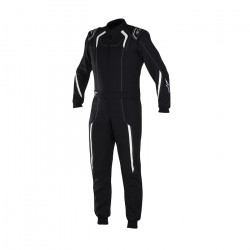 FIA Kombinéza ALPINESTARS KMX-5 kart Black/White