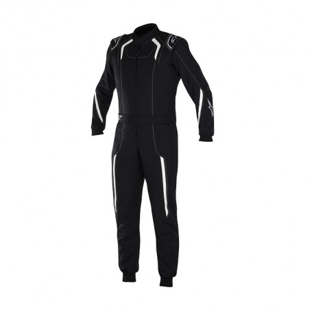 Kombinézy FIA Kombinéza ALPINESTARS KMX-5 kart Black/White | race-shop.sk