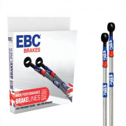 Teflónové opletané brzdové hadice EBC brakes BLA1186-6L