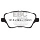 Brzdy EBC Auto Predné brzdové dosky EBC Ultimax OEM Replacement DPX2149 | race-shop.sk