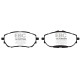 Brzdy EBC Auto Predné brzdové dosky EBC Ultimax OEM Replacement DPX2176 | race-shop.sk