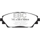 Brzdy EBC Auto Predné brzdové dosky EBC Ultimax OEM Replacement DPX2185 | race-shop.sk