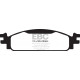 Brzdy EBC Auto Predné brzdové dosky EBC Greenstuff 2000 Sport DP21825 | race-shop.sk