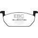 Brzdy EBC Auto Predné brzdové dosky EBC Greenstuff 2000 Sport DP22225 | race-shop.sk