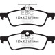 Brzdy EBC Auto Zadné brzdové dosky EBC Redstuff Ceramic DP32181C | race-shop.sk