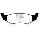 Brzdy EBC Auto Zadné brzdové dosky EBC Yellowstuff Street + Track DP41066R | race-shop.sk