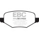 Brzdy EBC Auto Zadné brzdové dosky EBC Yellowstuff Street + Track DP41826R | race-shop.sk
