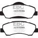 Brzdy EBC Auto Predné brzdové dosky EBC Yellowstuff Street + Track DP42177R | race-shop.sk