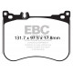 Brzdy EBC Auto Predné brzdové dosky EBC Yellowstuff Street + Track DP42178R | race-shop.sk