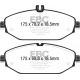 Brzdy EBC Auto Predné brzdové dosky EBC Yellowstuff Street + Track DP42214R | race-shop.sk