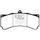 Brzdy EBC Auto Predné brzdové dosky EBC Brakes Bluestuff NDX Trackday + Race DP5005NDX | race-shop.sk