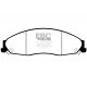 Brzdy EBC Auto Predné brzdové dosky EBC Greenstuff 2000 Sport DP21645 | race-shop.sk