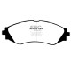Brzdy EBC Auto Predné brzdové dosky EBC Greenstuff 2000 Sport DP21209 | race-shop.sk