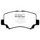 Brzdy EBC Auto Predné brzdové dosky EBC Greenstuff 2000 Sport DP21291 | race-shop.sk