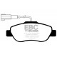 Brzdy EBC Auto Predné brzdové dosky EBC Greenstuff 2000 Sport DP21573/2 | race-shop.sk