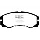 Brzdy EBC Auto Predné brzdové dosky EBC Greenstuff 6000 DP6973 | race-shop.sk