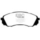 Brzdy EBC Auto Predné brzdové dosky EBC Greenstuff 2000 Sport DP21953 | race-shop.sk