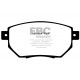 Brzdy EBC Auto Predné brzdové dosky EBC Greenstuff 6000 DP61659 | race-shop.sk