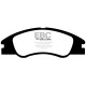 Brzdy EBC Auto Predné brzdové dosky EBC Greenstuff 2000 Sport DP21568 | race-shop.sk