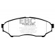 Brzdy EBC Auto Predné brzdové dosky EBC Greenstuff 6000 DP61347 | race-shop.sk