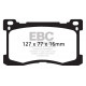 Brzdy EBC Auto Predné brzdové dosky EBC Redstuff Ceramic DP31882C | race-shop.sk