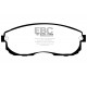 Brzdy EBC Auto Predné brzdové dosky EBC Redstuff Ceramic DP3775C | race-shop.sk
