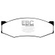 Brzdy EBC Auto Predné brzdové dosky EBC Redstuff Ceramic DP3538C | race-shop.sk