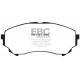 Brzdy EBC Auto Predné brzdové dosky EBC Yellowstuff Street + Track DP41828R | race-shop.sk
