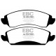 Brzdy EBC Auto Predné brzdové dosky EBC Yellowstuff Street + Track DP41830R | race-shop.sk