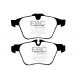 Brzdy EBC Auto Predné brzdové dosky EBC Yellowstuff Street + Track DP41912R | race-shop.sk