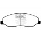 Brzdy EBC Auto Predné brzdové dosky EBC Yellowstuff Street + Track DP41740R | race-shop.sk