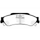 Brzdy EBC Auto Zadné brzdové dosky EBC Greenstuff 6000 DP61602 | race-shop.sk