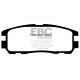 Brzdy EBC Auto Zadné brzdové dosky EBC Greenstuff 6000 DP6974 | race-shop.sk