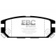 Brzdy EBC Auto Zadné brzdové dosky EBC Greenstuff 2000 Sport DP2987 | race-shop.sk