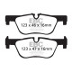 Brzdy EBC Auto Zadné brzdové dosky EBC Redstuff Ceramic DP32132C | race-shop.sk