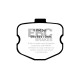 Brzdy EBC Auto Zadné brzdové dosky EBC Redstuff Ceramic DP31771/4C | race-shop.sk