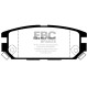Brzdy EBC Auto Zadné brzdové dosky EBC Redstuff Ceramic DP3987C | race-shop.sk