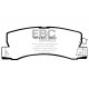 Brzdy EBC Auto Zadné brzdové dosky EBC Redstuff Ceramic DP3628C | race-shop.sk