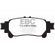 Brzdy EBC Auto Zadné brzdové dosky EBC Yellowstuff Street + Track DP41850R | race-shop.sk