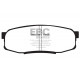 Brzdy EBC Auto Zadné brzdové dosky EBC Yellowstuff Street + Track DP41816R | race-shop.sk