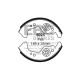 Brzdy EBC Auto Predné/Zadné brzdové čeľuste EBC Replacement 5025 | race-shop.sk