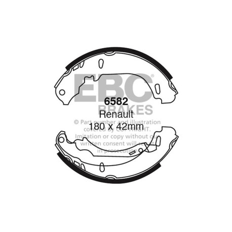 Brzdy EBC Auto Zadné brzdové čeľuste EBC Replacement 6582 | race-shop.sk