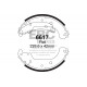 Brzdy EBC Auto Zadné brzdové obloženie EBC Replacement 6617 | race-shop.sk