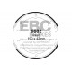 Brzdy EBC Auto Zadné brzdové obloženie EBC Replacement 6682 | race-shop.sk