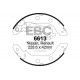 Brzdy EBC Auto Zadné brzdové obloženie EBC Replacement 6613 | race-shop.sk