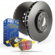 Brzdy EBC Auto Predná sada EBC PD03KF543 - Brzdové kotúče Premium OE + brzdové dosky Yellowstuff | race-shop.sk